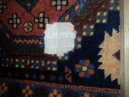 rug hole repair